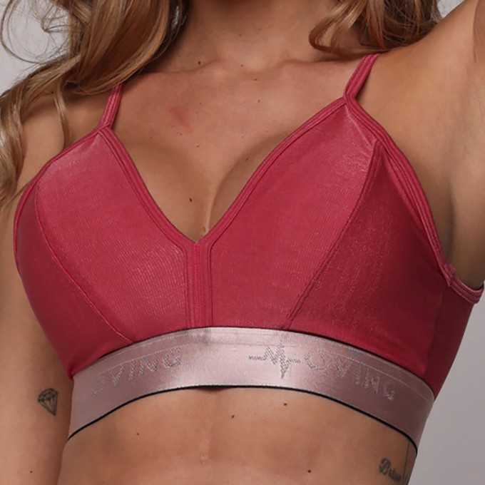 TOP MILANO GLOSSY HIBISCO