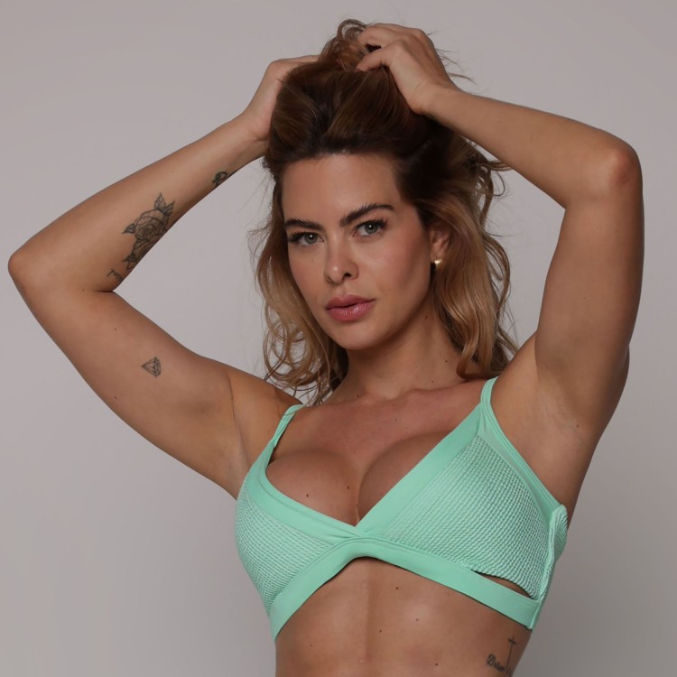 TOP VICENZA JACQUARD CONFORT MINT