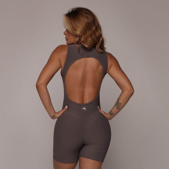 MACAQUINHO VALÊNCIA JACQUARD CANELADO CHUMBO