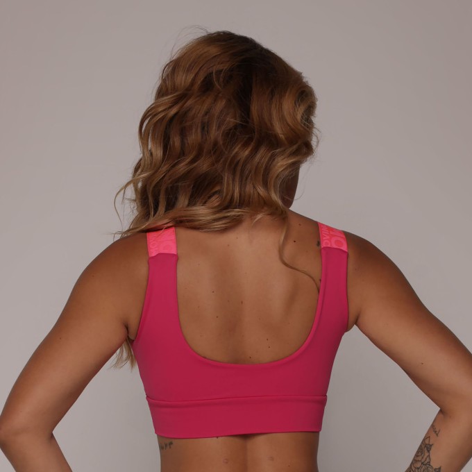 TOP FAIXA PINK COM ELÁSTICO