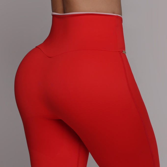 LEGGING CONFORT VERMELHO CARMIM