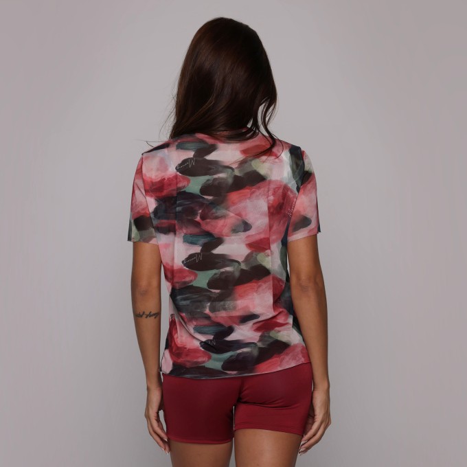 CAMISETA BÁSICA DE TULE DÁLIA EXCLUSIVA