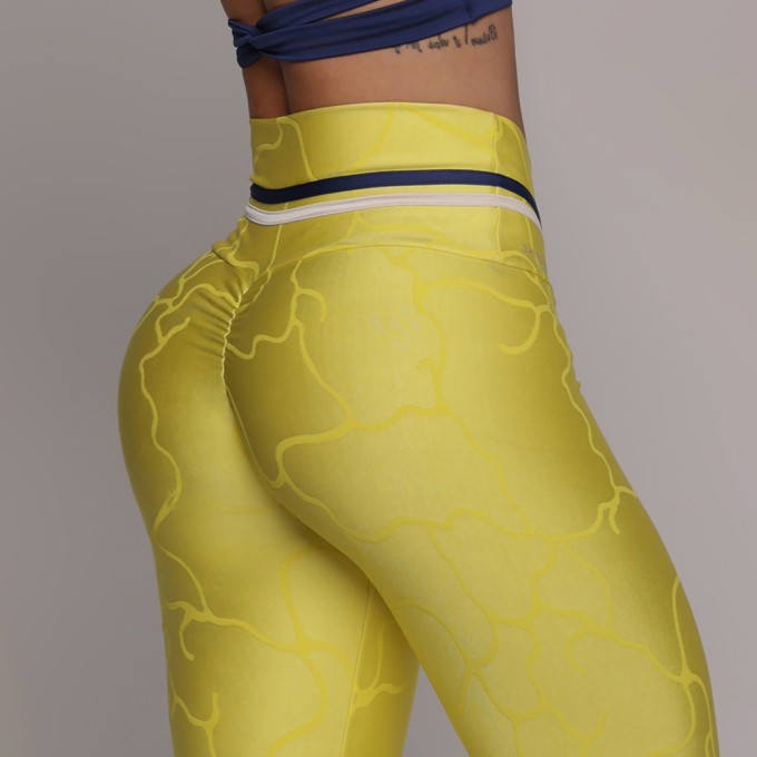 LEGGING EMPINA BUMBUM JACQUARD ROOT LIMA