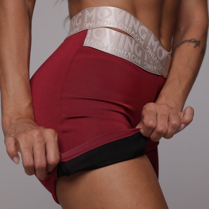 SHORT HIT BLACKOUT GLOSS CEREJA