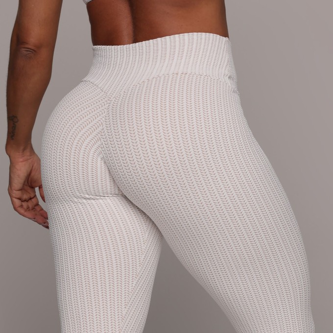 LEGGING HEART JACQUARD WEAVE