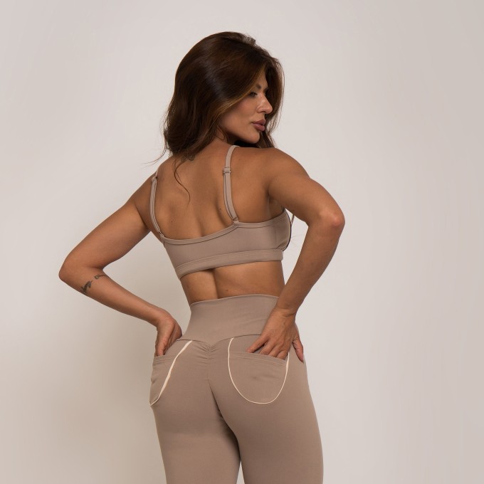 LEGGING BOLSINHO EMPINA BUMBUM MACCHIATO