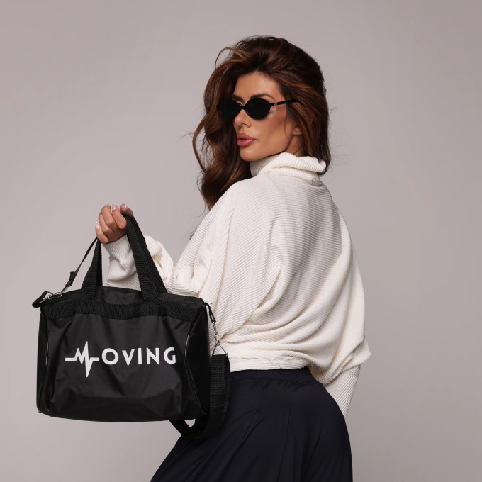 BLUSÃO WING CANELADO OFF-WHITE