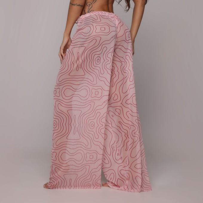 CALÇA PANTALONA DE TULE MARANGONI EXCLUSIVA