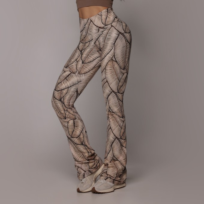 CALÇA FLARE COFFEA EXCLUSIVA