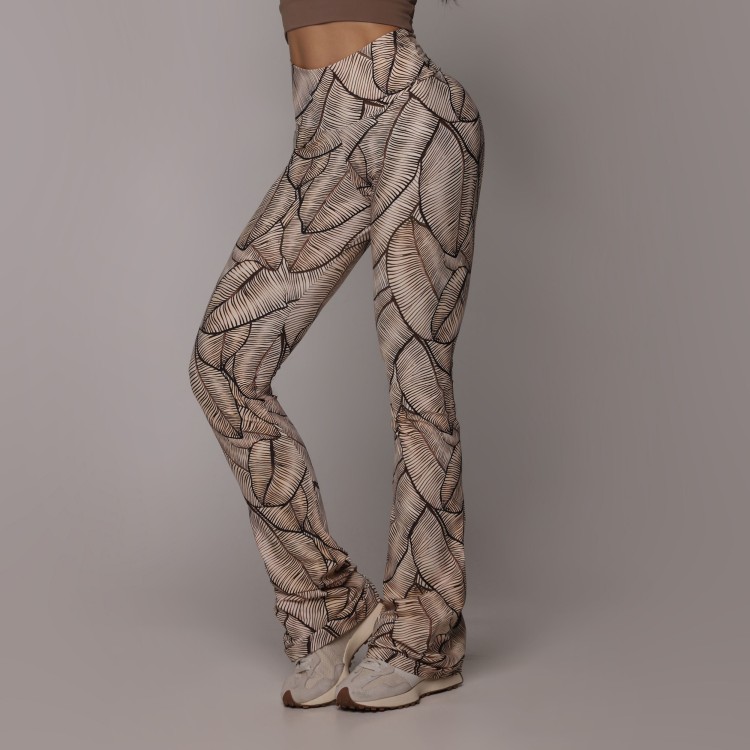 CALÇA FLARE COFFEA EXCLUSIVA